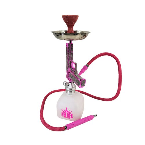 伯莱塔92F造型壶单管水烟壶