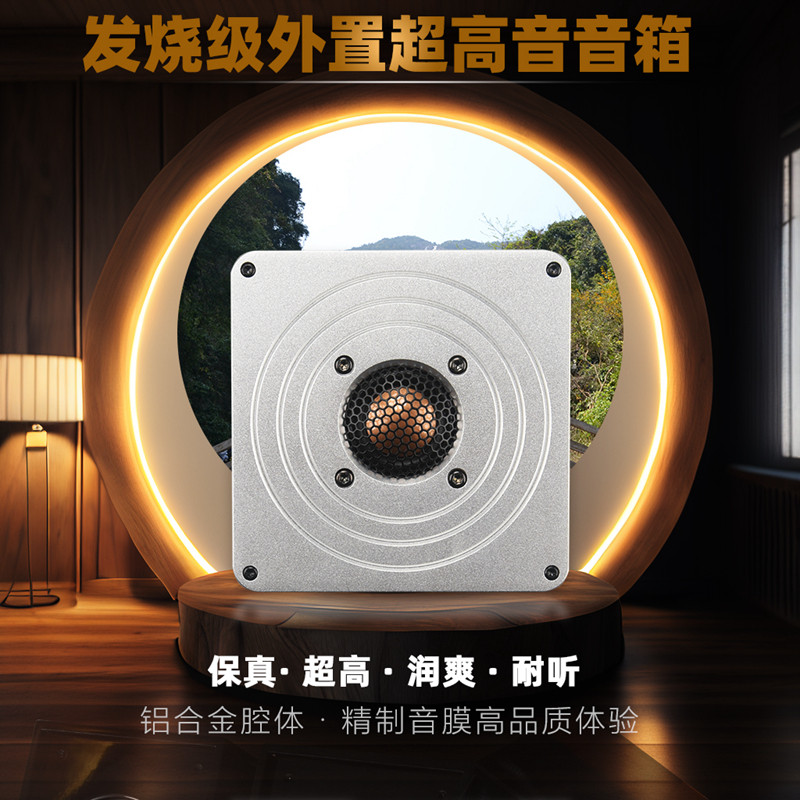 精全外置高音铝合金超高音音箱