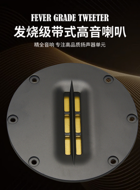 精全发烧4寸超高音 铝带扬声器 带式高音喇叭单元AL-100