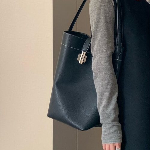 大容量托特包质感炸裂高级单肩包