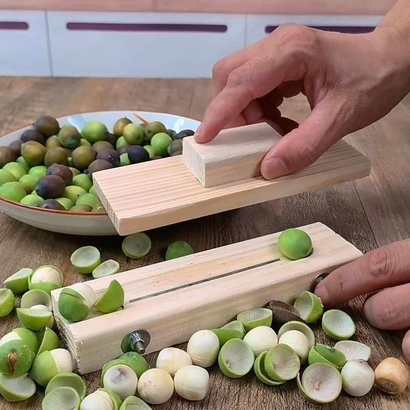 板栗夹凤眼果去皮器剥莲子工具锥栗开口器凤眼果剥壳器拨莲子家用