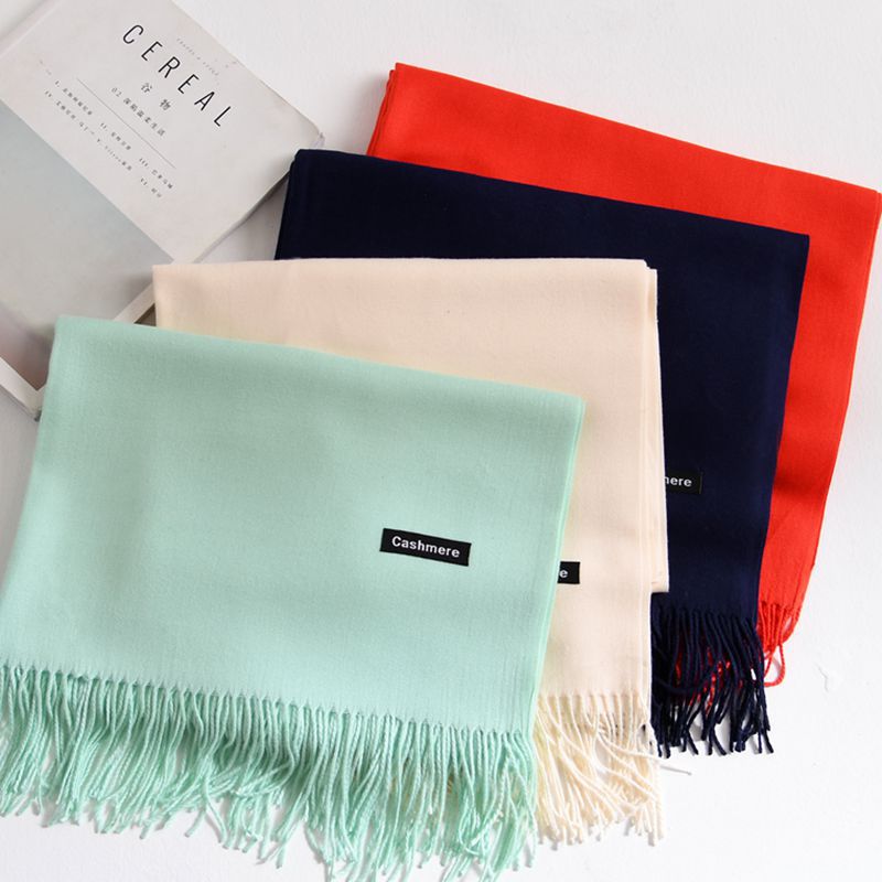 Cashmere Pashmina Scarf Women's Scarves Tassel冬款女围巾