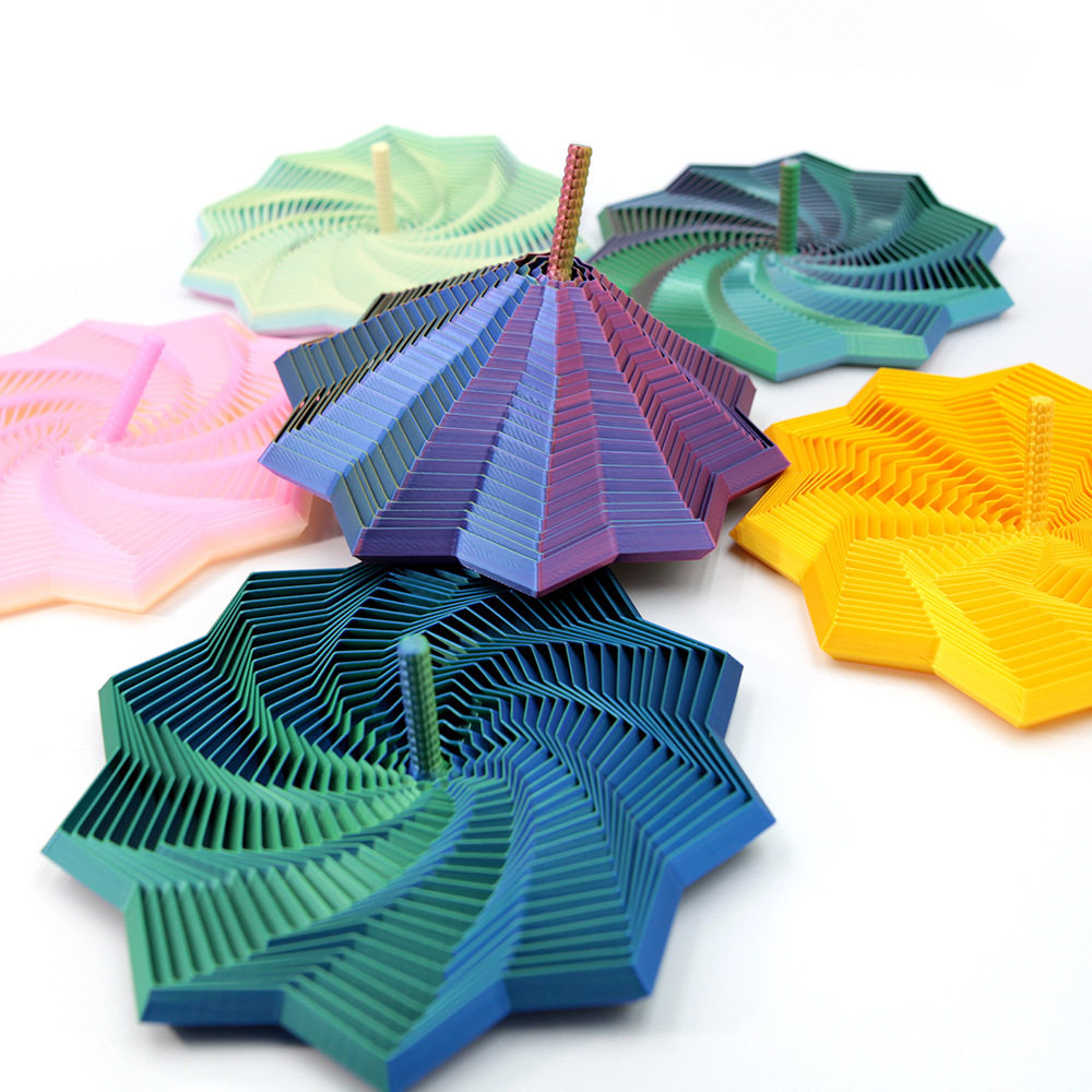 3D打印视错觉解压萝卜塔折叠儿童益智玩具立体多边形螺旋设计玩具,玩具/童车/益智/积木/模型,创意/整蛊玩具,淘宝优惠券,粉丝福利购,淘宝优惠卷