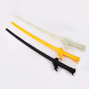 亚索伸缩剑3D打印剑儿童玩具夜光酷炫武士刃甩剑网红cos道具摆件