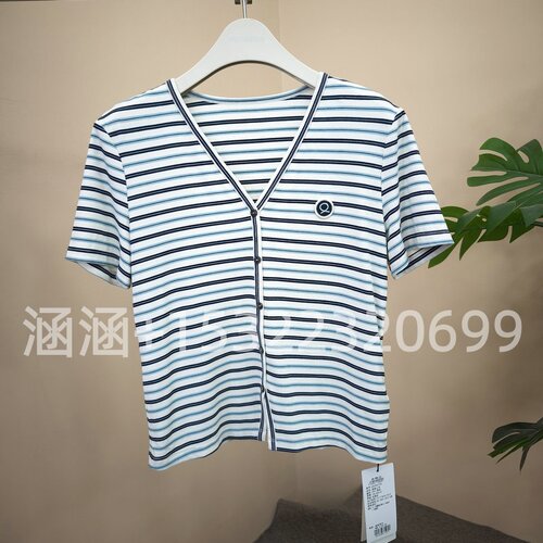 35折RB家2025夏正品短袖针织上衣6A22S61906-359