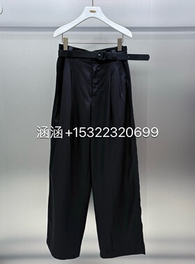 j↗03女装J03-2025年夏季新款黑色休闲裤长裤J420110206-799