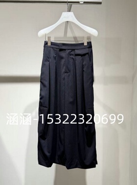 46折D家2025夏款专柜正品黑色半裙2J3S489-1699