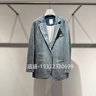 牛仔外套2J1RD06 2999 专柜正品 47折D家2025春款