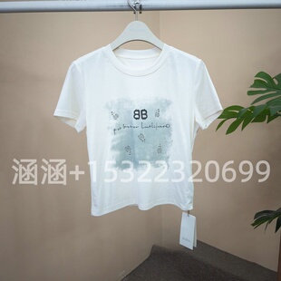 针织上衣6A22T61921 299 短袖 35折RB家2025夏正品