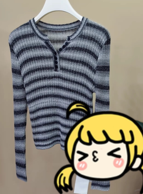 如缤RUBIN2025春正品针织衫6A12M63505-499