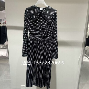 黑色连衣裙2J1O621 2599 专柜正品 47折D家2025春款