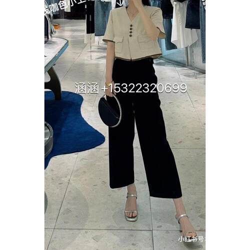 惠jsister 2024夏款专柜正品新款衬衫上衣女S423102355-599