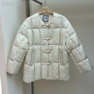 Jessyline杰西莱专柜正品2024秋季款羽绒服外套女441108340-1380