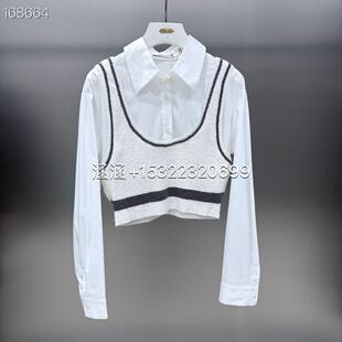 惠Jsister 2024春款专柜正品新款百搭针织衫S411202038-899