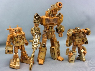 变形金刚 TAKARA TOMY 金色限定版 金礁湖 感知器 浪花 巨浪 套装