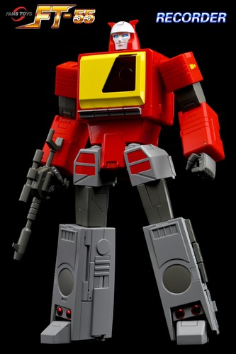 FT-55录音机带磁带部队变形玩具