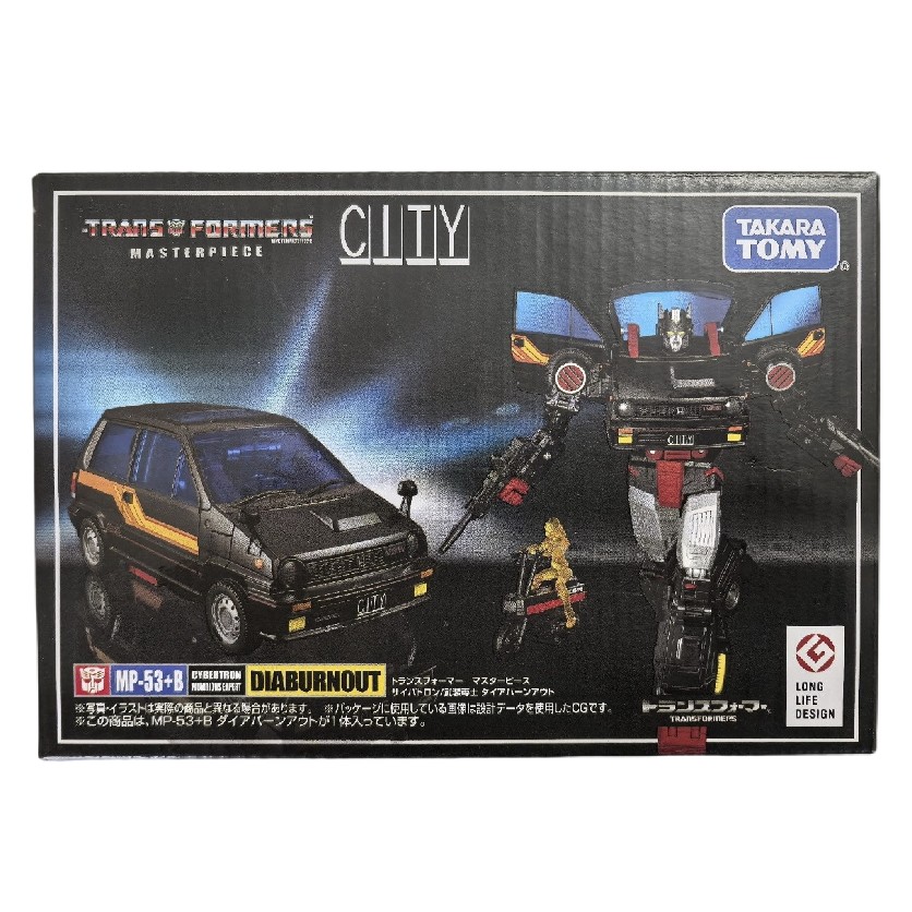 TAKARA变形金刚MP53+B灼尽黑刹车