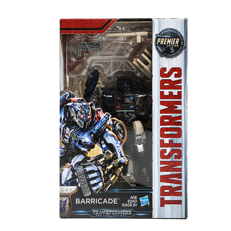 孩之寶變形金剛電影5D級路障警車