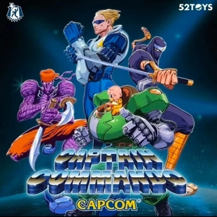 52TOYS 闪电奇舞 CAPCOM 街机 名将 木乃伊 突击队长 忍者 婴儿