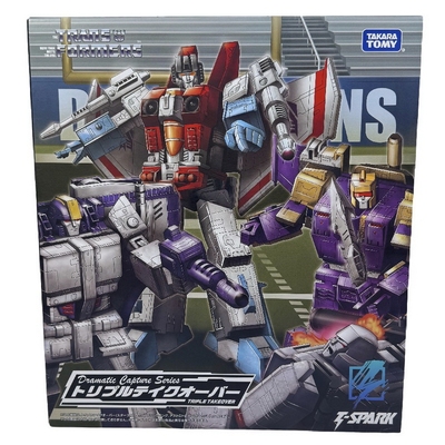 TAKARA变形金刚红蜘蛛大火车闪电