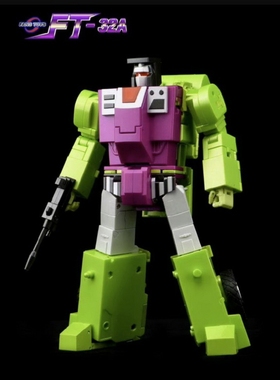 变形玩具 FansToys FT-32A FT32A 铲车 挖地虎 力神 组合体 盒装