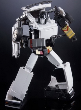 变形玩具 X-Transbots MX-24 X社 特巡队 邮寄小队 降档 排挡杆