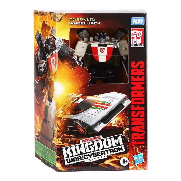 变形金刚 孩之宝 决战塞伯坦 王国 加强级 D级 千斤顶 正版 盒装