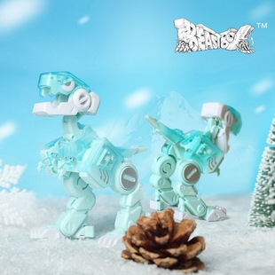 变形玩具 52TOYS 猛兽匣 冰薄荷 狄奥 DIO 小恐龙 机甲 潮玩 模型