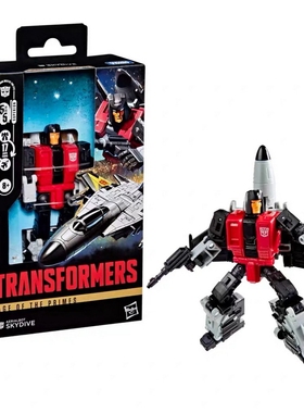 变形金刚 孩之宝 天尊世代 大无畏 组合体 飞行太保 D级 俯冲