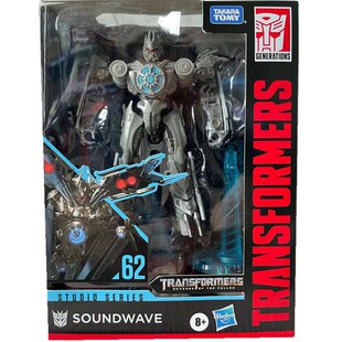 变形金刚 孩之宝 经典 电影2 加强级 D级 SS62 卫星 声波 盒装