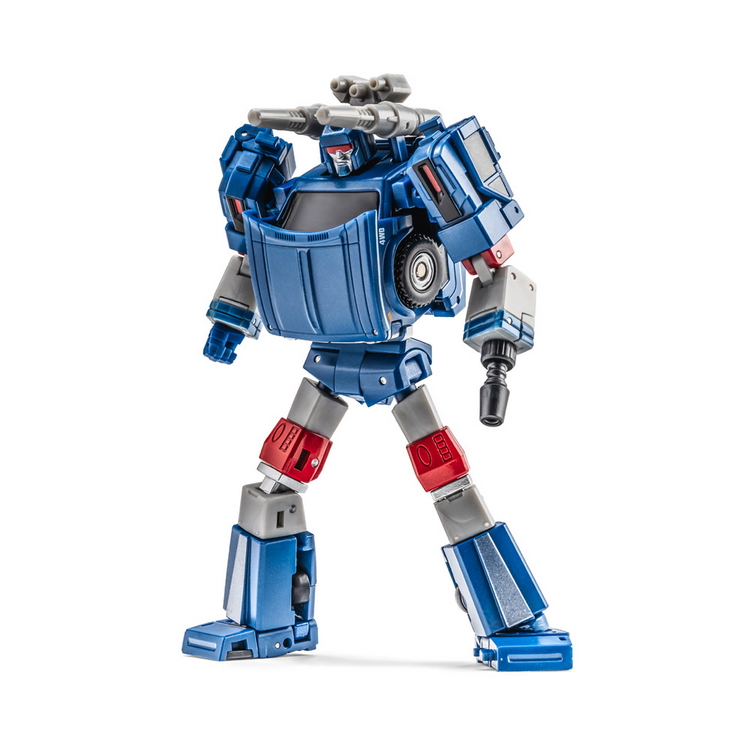 NA蓝开路先锋小比例H64B变形玩具