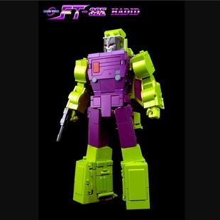 变形玩具 FansToys FT-32E FT32E 搅拌车 挖地虎 力神 组合体