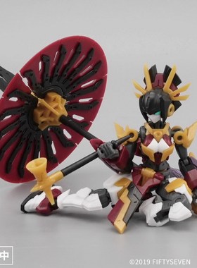 FIFTYSEVEN No.57 傀甲小队 机娘 花魁雾御 1/24 拼装模型