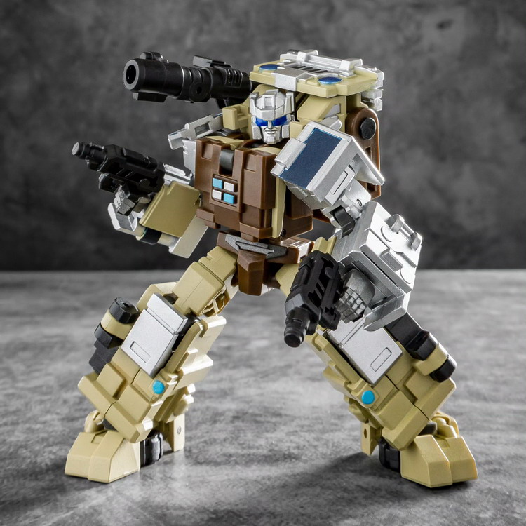 变形玩具 铁工厂 IronFactory IF EX-64D 腹地 爆弹游民 小比例