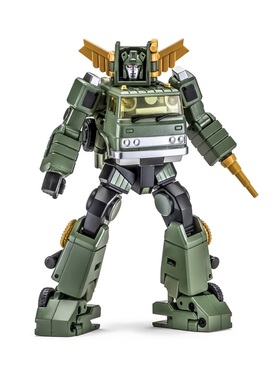 变形玩具 Newage NA H46B 镜像 绿色消防车 火油 wildfire 小比例