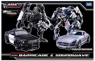变形金刚 TAKARA TOMY 电影3 联盟级 APS03 路障 声波 亚洲限定