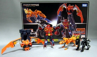 变形金刚 TAKARA TOMY 大师级 MP-15/16-E 钢钳 蝙蝠 磁带 套装