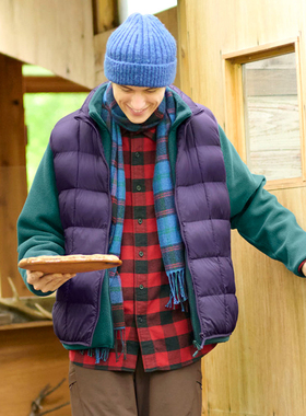 莫雷加德同款男女装PUFFTECH空气棉服背心便携式马甲483632