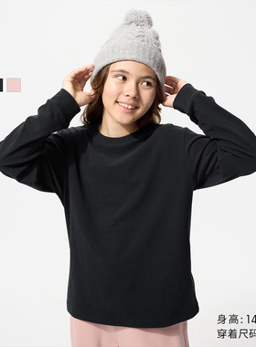 童装男童女童摇粒绒圆领T恤长袖抓绒25秋冬新款481213
