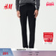 西裤 简约气质西裤 冬季 HM男装 通勤合身版 潮流商务时尚 长裤 1253395