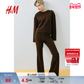 细密针织套衫 HM女装 春季 1249950