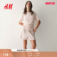 印花睡衣套装 女装 1229130 新款 HM2026春季