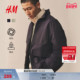 夹克冬季 冬冬新款 巴恩风宽松版 HM男装 尼龙工装 拉链外套1300902