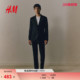 西装 商务正装 春季 合身长袖 西服外套1250484 职业通勤法式 HM男装