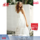 绑系式 HM女装 连衣裙冬季 肩带连衣裙1275850