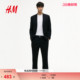 西装 商务正装 春季 合身长袖 西服外套1250484 职业通勤法式 HM男装