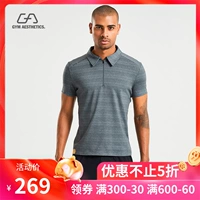 Thẩm mỹ phòng tập thể thao áo thể thao ngắn tay áo polo nam áo len ve áo Áo thun golf - Áo polo thể thao áo polo lacoste