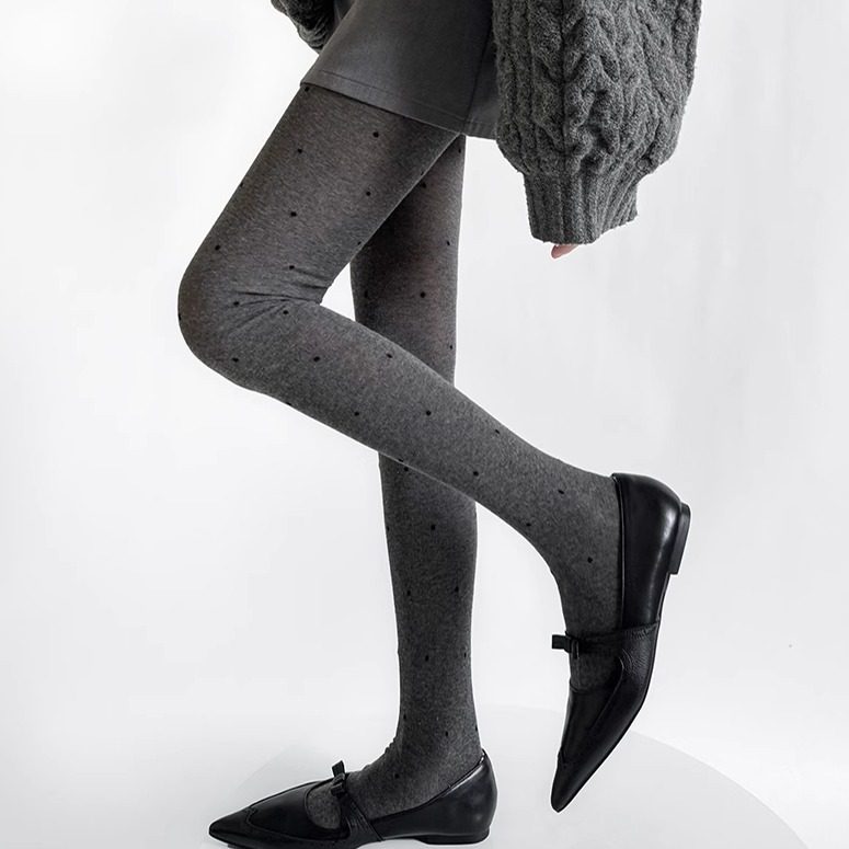 保暖显瘦裤袜秋冬复古法式波点圆点提花连裤袜灰色系棉打底裤秋冬,女士内衣/男士内衣/家居服,连裤袜/打底袜,淘宝优惠券,粉丝福利购,淘宝优惠卷
