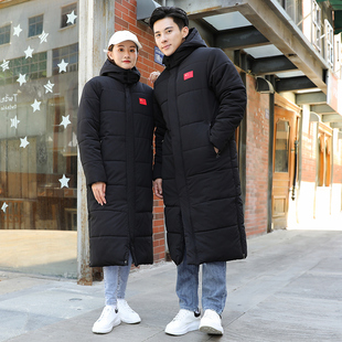 25年秋冬季运动棉衣体育生冬训中国队大衣北体武体长款棉服外套