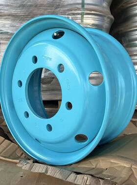 日上235/75R17.5公制胎真空钢圈17.5x6.75轮毂钢圈福田重汽江淮